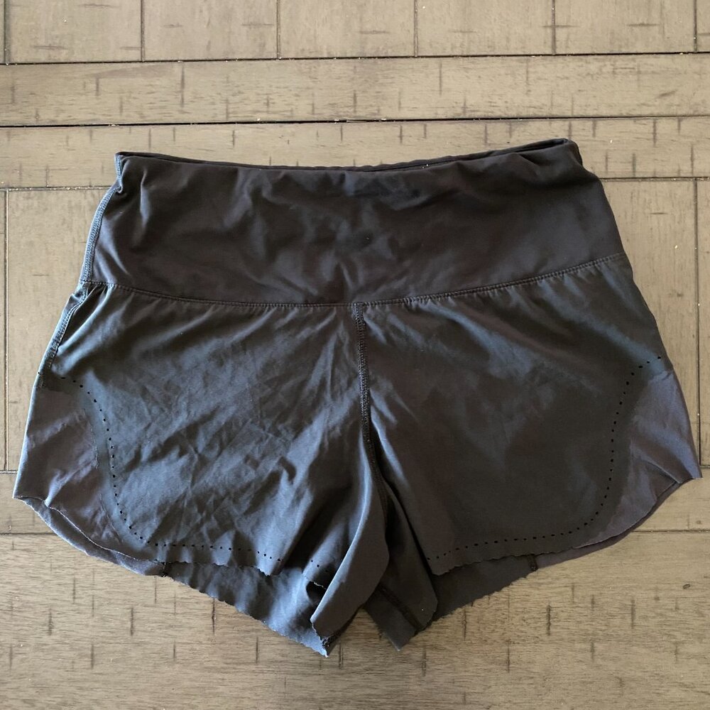 Lululemon Smooth Stride Shorts Black Size 4